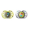 Tommee Tippee Closer to Nature 2-Pack 18-36m Night Time Pacifier - Green/Grey