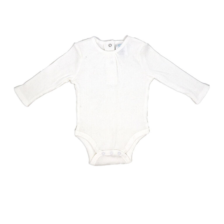 Baby Mode 2 Piece Ponte Cord Jumper Set: Cream Houndstooth 18M