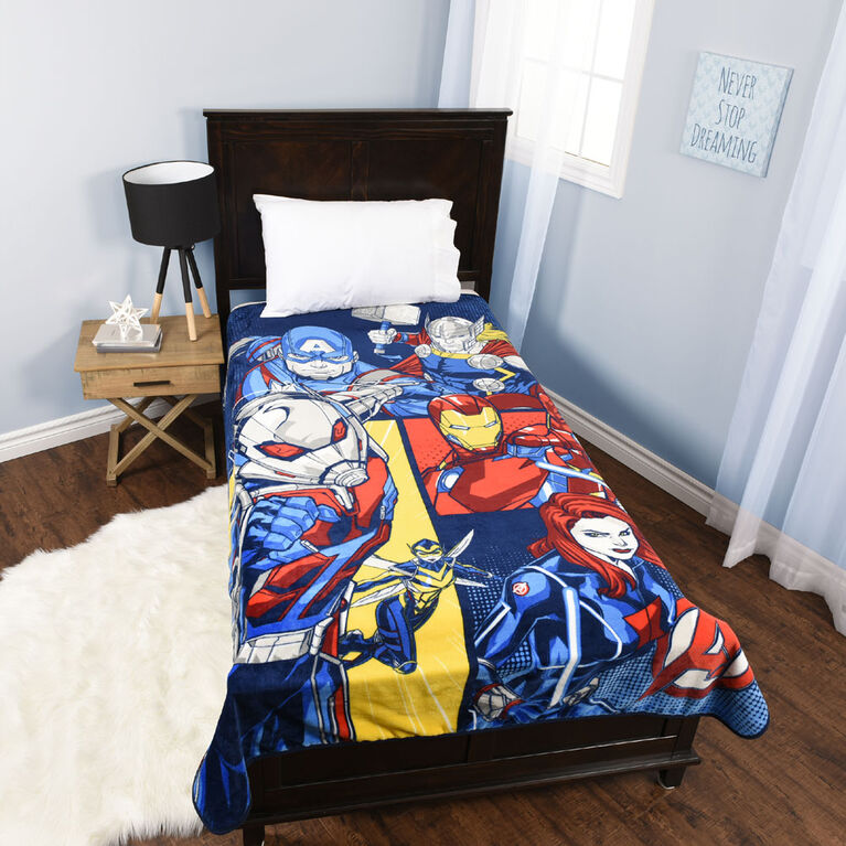 Couverture en micro-peluche Avengers