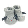 My Baby Boutique - Baby Booties, Grey Doggie, 6-12M
