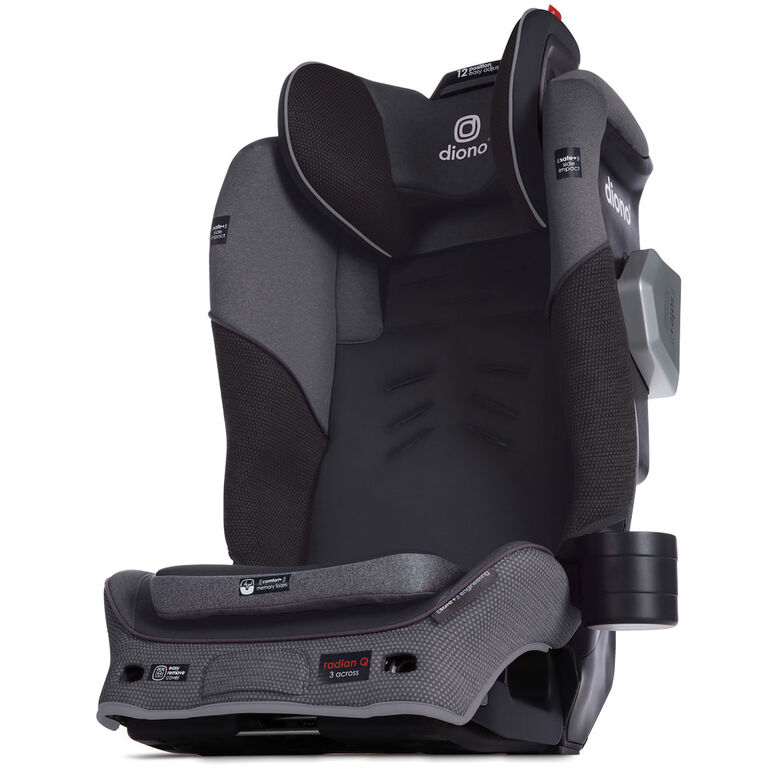 Radian 3Qxt Latch All-In-One Convertible Car Seat - Grey Slate