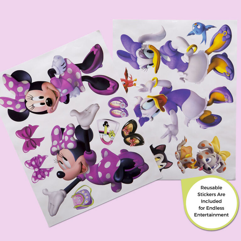 Delta Children - Disney Minnie Mouse 6 Bin Design and Store Toy Organizer