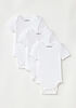 Northern Reflections Littles Short Sleeve 3 Pack Bodysuit White 9-12M