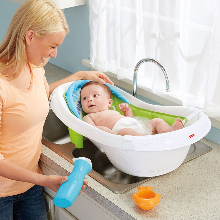 Fisher 4 In 1 Sling N Seat Tub, When To Stop Using Newborn Sling In Bathtub