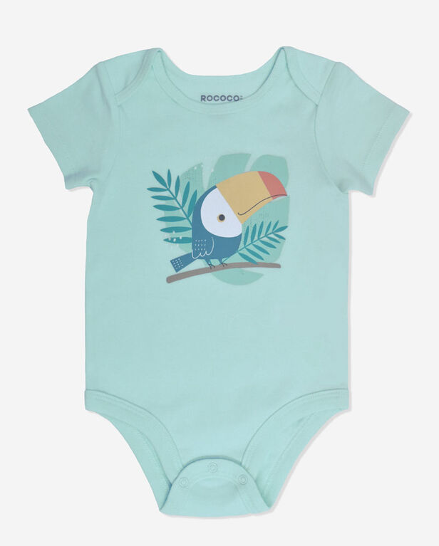 Rococo Bodysuit Green 9-12 Months