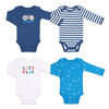 Combinaison à manches longues Koala Baby en paquets de 4, modèle Jouons ensemble, 9-12 Mois