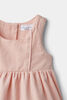 Robe Velours Côtelé Rose Pâle 3-6M