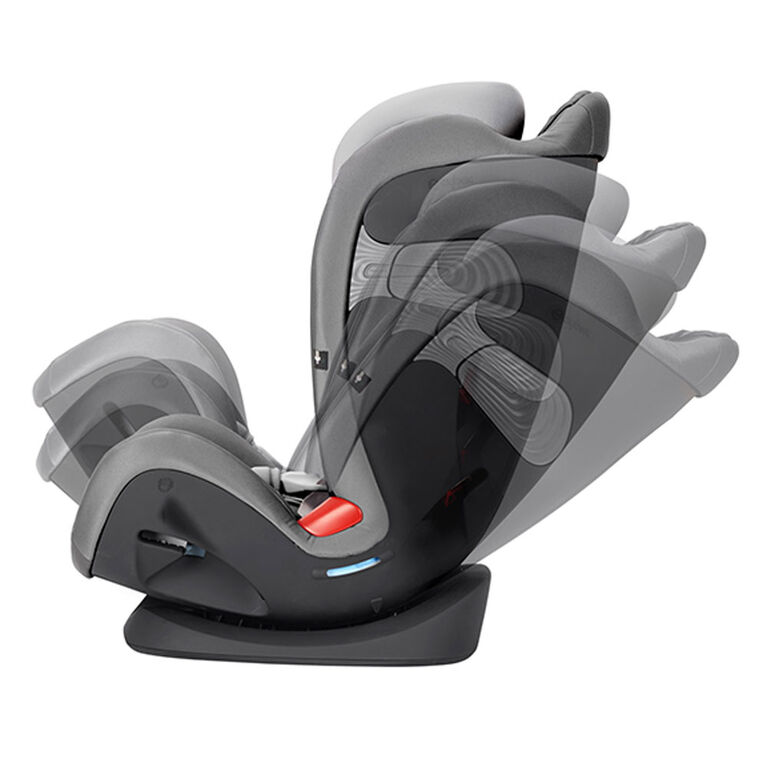 Cybex Eternis S All in One Car Seat with SensorSafe, Pepper Black