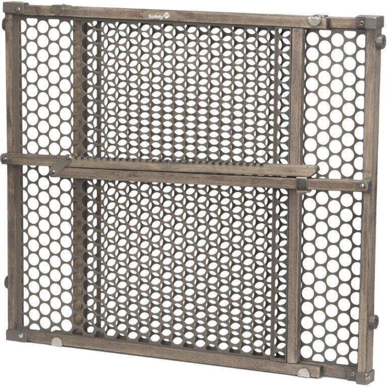 Safety 1st Wood Security Gate - Vintage Grey