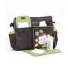 Baby Boom Monkey Duffle Diaper Bag - Brown/Green