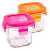 Wean Green Wean Cube, 2-Pack - Pink/Orange