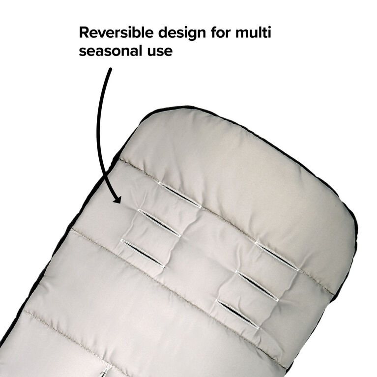 Diono Baby Seat Liner For Stroller, Gray Light