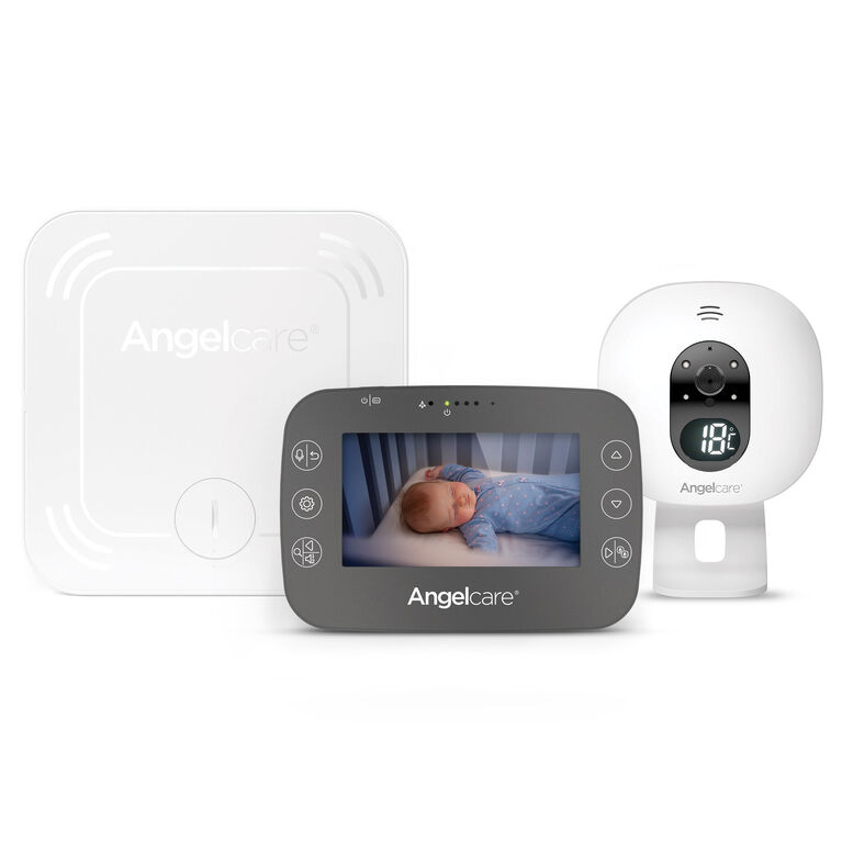 Moniteur de mouvements pour bébé avec vidéo AC337 d'Angelcare