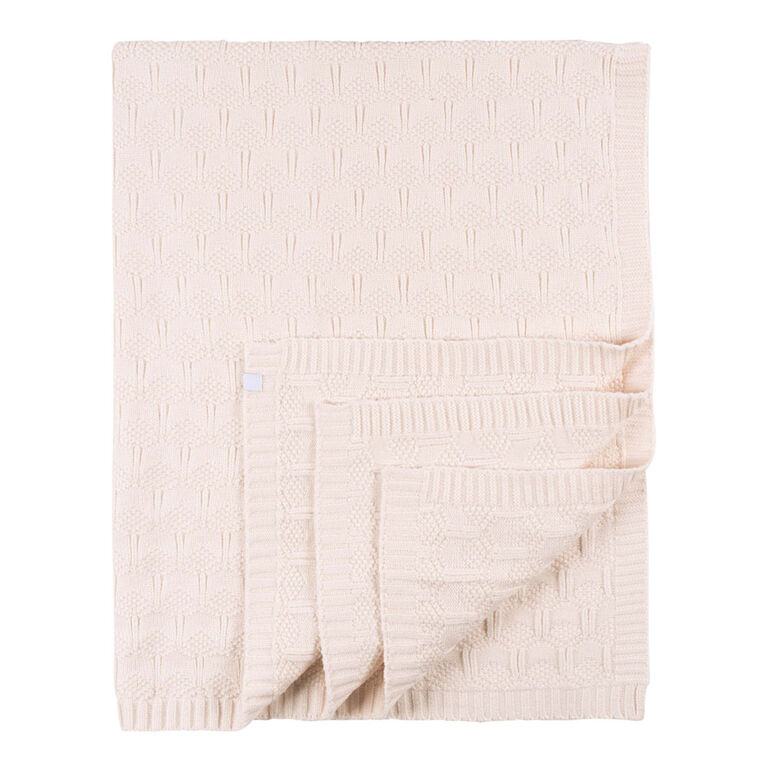 Just Born  - Sweater Knit Blanket - Pink