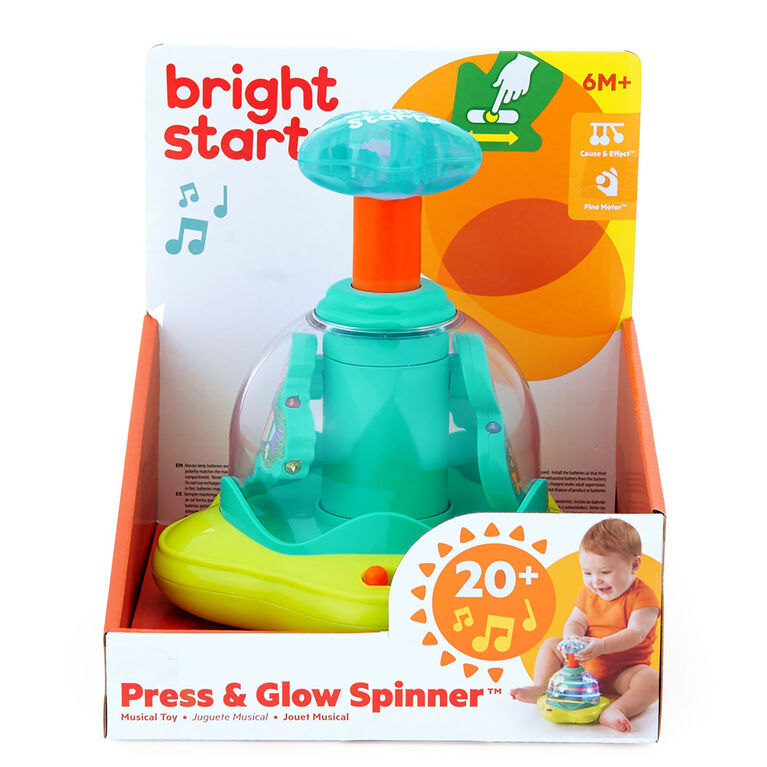 Étoile musicale  Press & Glow Spinner
