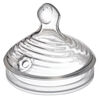 NUK Tétines de biberon à débit lent Simply Natural, paquet de 2, 0 mois et plus