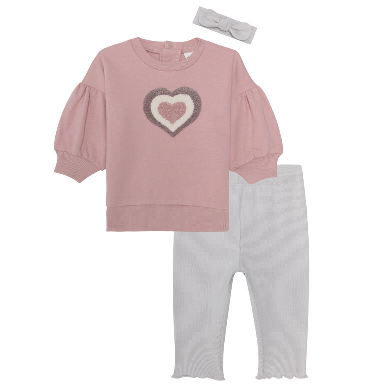 PL Baby Jogger Set Pink Heart 