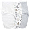 Aden + Anais Toile 3 pack  Wrap Swaddle 4-6 Months Neutral