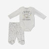 Harry Potter 2 Piece Sleep Set White 3M