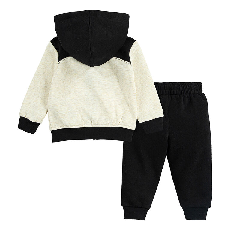 Nike Zip Up Fleece Set - Black