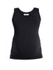 Motherhood Side Ruched Tank-Blue-M