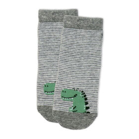 Small Wonder - Toddler  Sock, Green Dinosaur 2T-4T