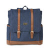 Carter's The Stride Backpack Diaper Bag - Chambray with Tan Trim