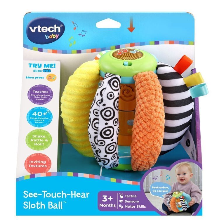 VTech See-Touch-Hear Sloth Ball - English Edition