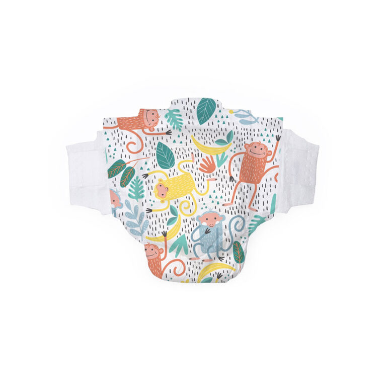 Jumbo Diapers Monkeys Size 1