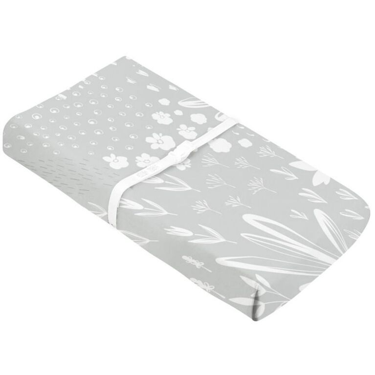 Percale Dream Changepad Cover Bunny Grey