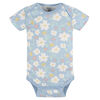 Gerber Childrenswear    Lot de 3 body manches courtes Fleurs  12 Mois