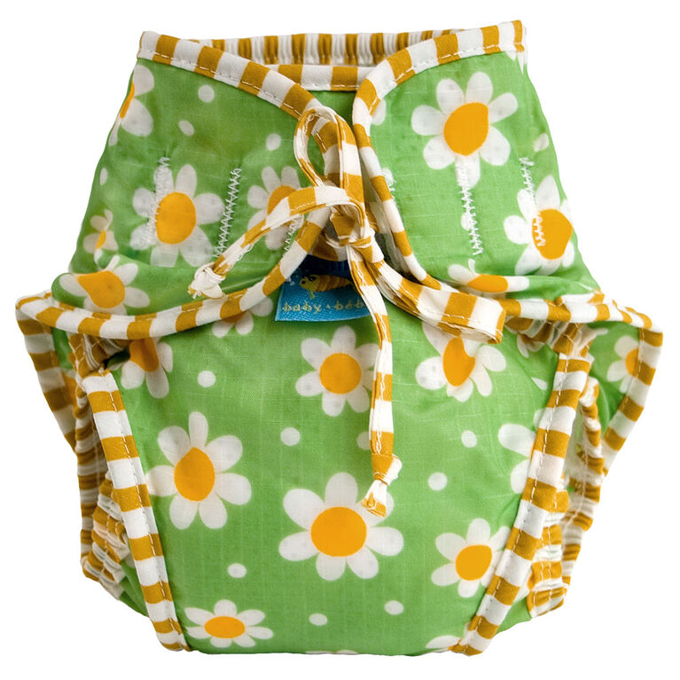 Kushies Maillot / Couche Pour Piscine, Grand - Marguerite Verte