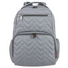 Fisher Price Morgan Quilted Backpack, Grey