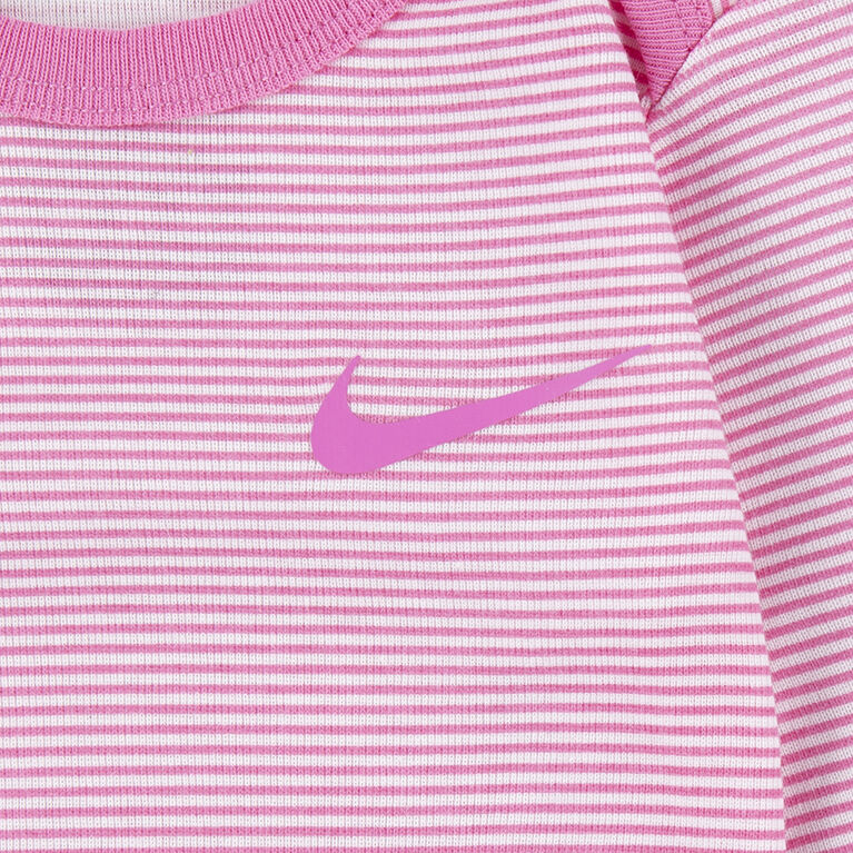 Nike 3 Pack Bodysuit Set - Grey