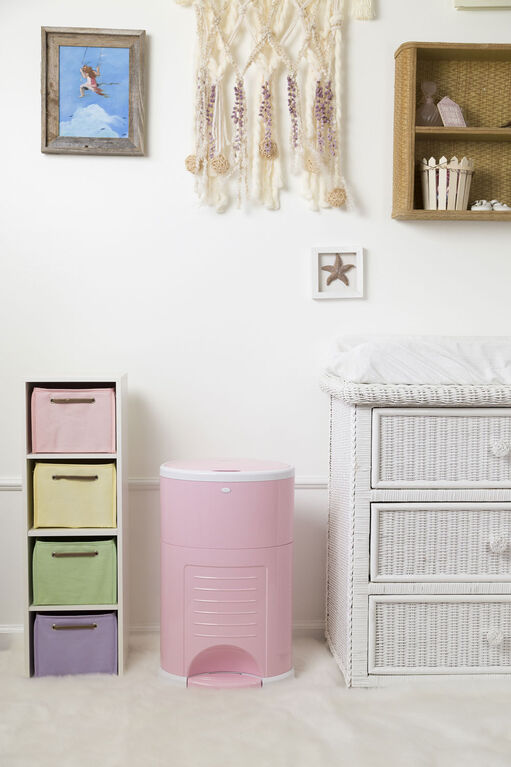 Diaper Dekor Kolor Plus Diaper Pail Soft Pink Babies R Us Canada