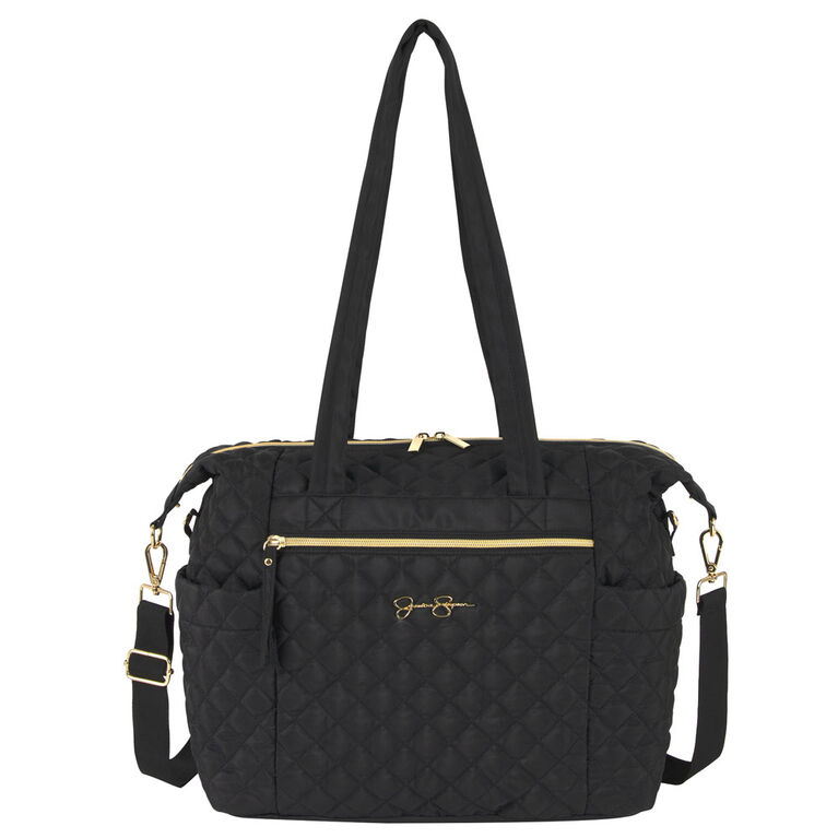 Fourre-tout Mackenzie Crossbody de Jessica Simpson, noir