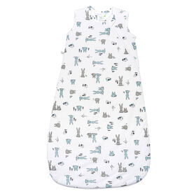 Perlimpinpin-Bamboo sleep bag 1.0 TOG-Bunnies-18-36m