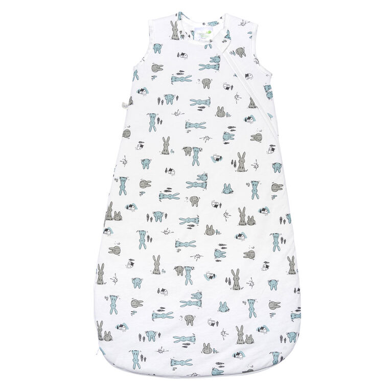 Perlimpinpin-Bamboo sleep bag 1.0 TOG-Bunnies-18-36m