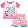 Gabby's Dollhouse 2 Piece Pajama Set - Pink 