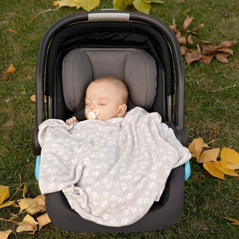 Koala Baby - 3-In-1 Nursing Cover Taupe Flowers