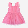 Rococo Mesh Dress Pink