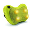 Oreiller de massage Shiatsu avec chaleur de Sharper Image - Jaune.