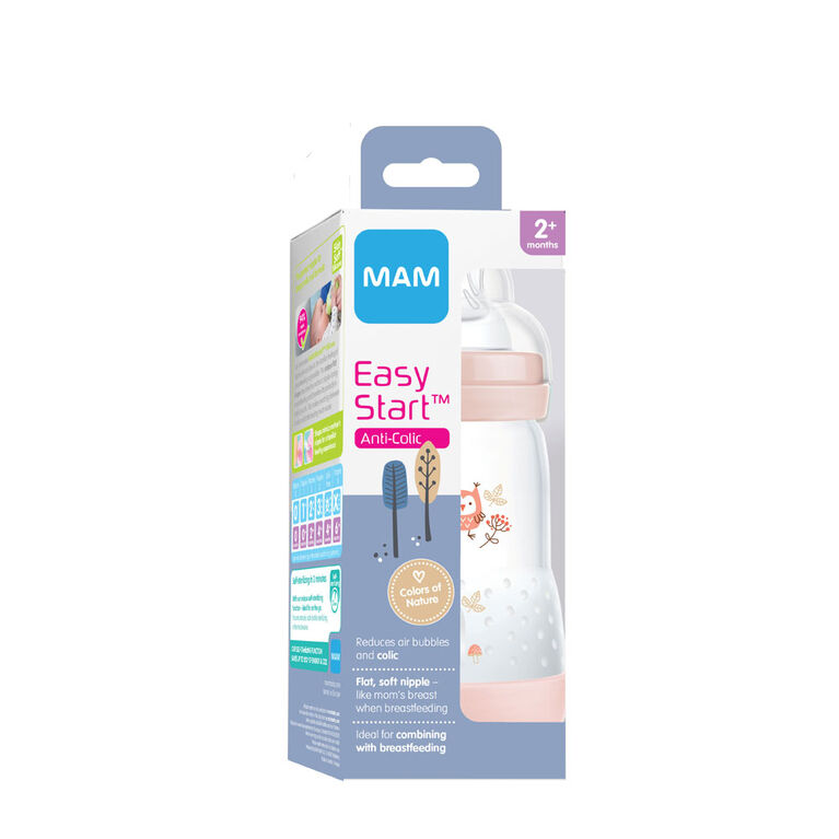 MAM 9Oz Single Matte Bottle 2+Mo