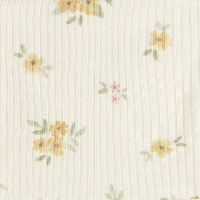 Gerber Childrenswear - Romper with Ruffle Bouquets - 12M