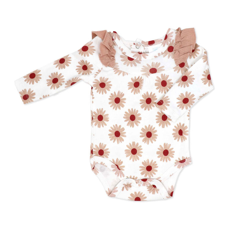 Baby Mode Ensemble de leggings 3 pièces : motif floral rose