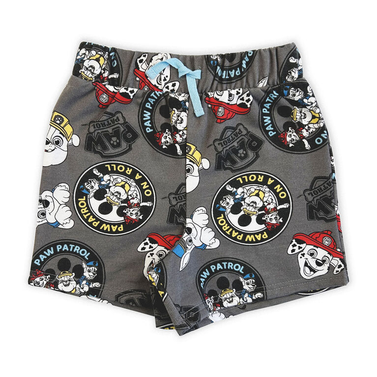 Paw Patrol Short - Charcoal 2T