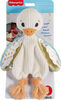Fisher Price Snuggle Up Goose Baby Sensory Toy, Plush Toy with Jingles for Newborns