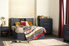Asten Full Bookcase Headboard Blueberry