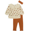 PL Baby 3 piece set floral 12M