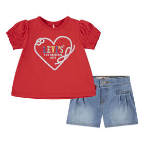 Ensemble de Shorts Levis - Rouge